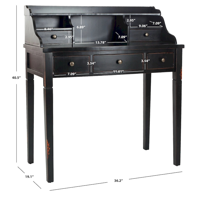 5-Drawer Work Office Writing Desk