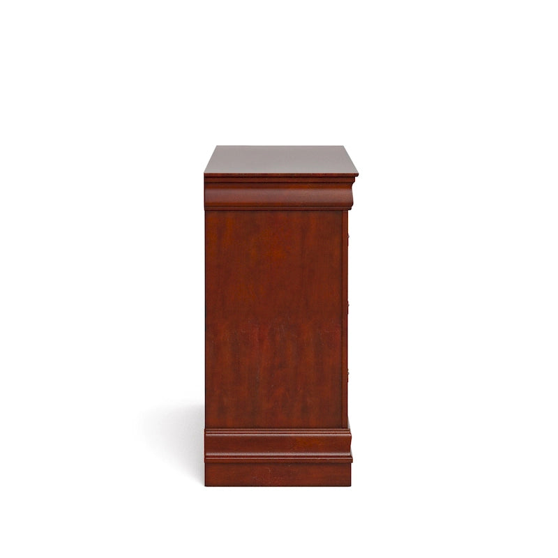 Traditional Solid Wood 6-Drawer Dresser