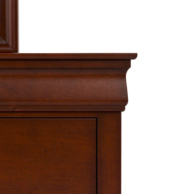 Traditional Solid Wood 6-Drawer Dresser