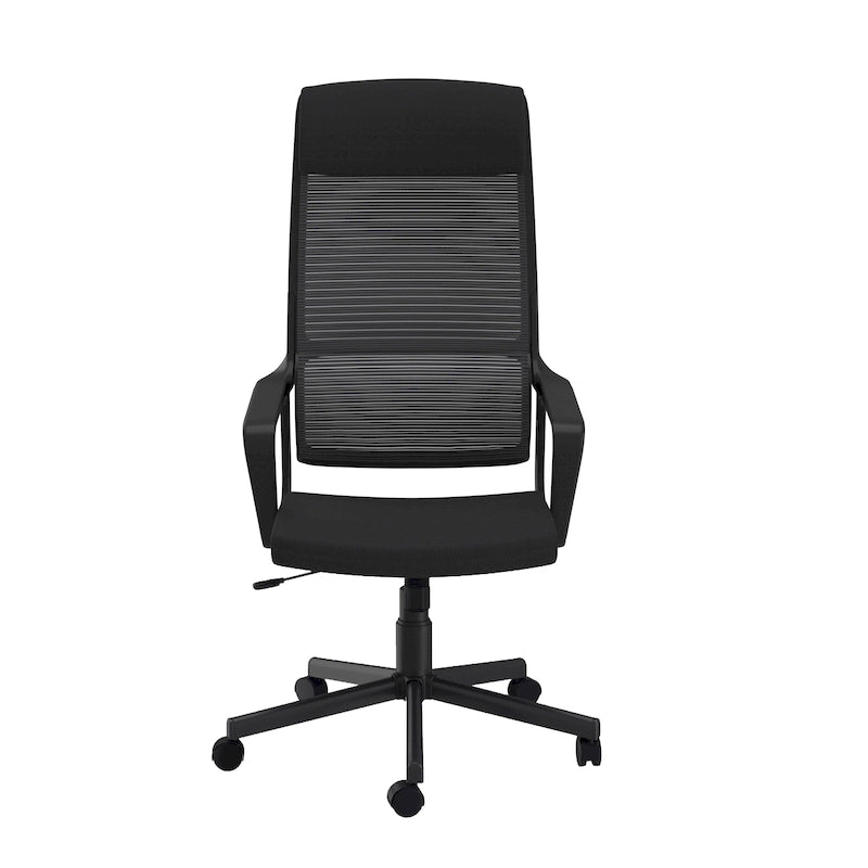 Contemporary Fabric Height Adjustable Ergonomic Swivel Desk Chair