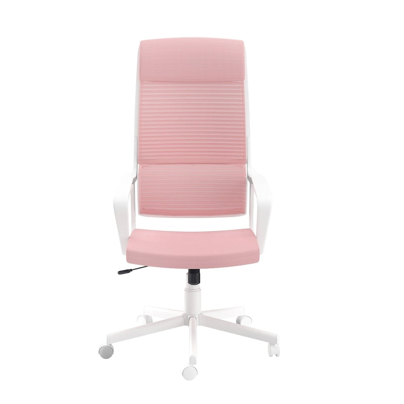 Contemporary Fabric Height Adjustable Ergonomic Swivel Desk Chair