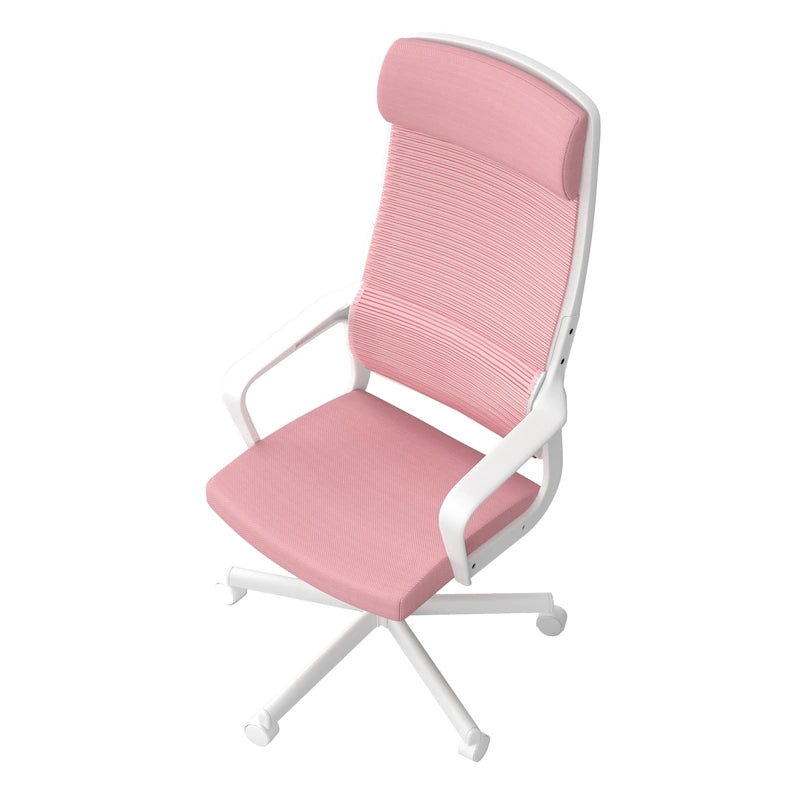 Contemporary Fabric Height Adjustable Ergonomic Swivel Desk Chair