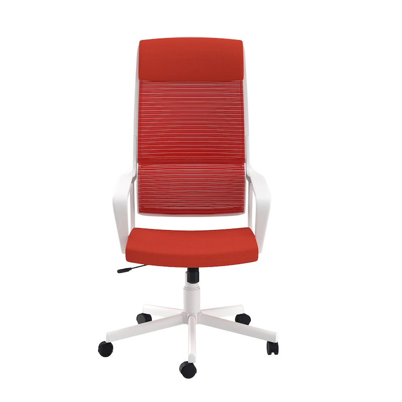 Contemporary Fabric Height Adjustable Ergonomic Swivel Desk Chair