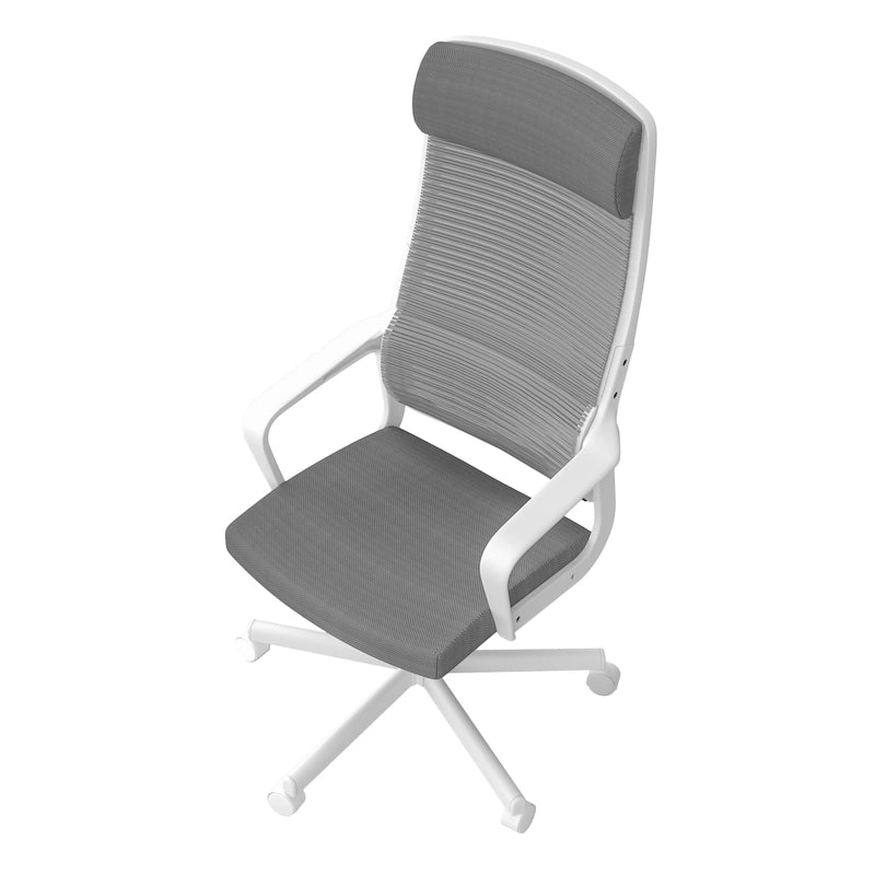 Contemporary Fabric Height Adjustable Ergonomic Swivel Desk Chair