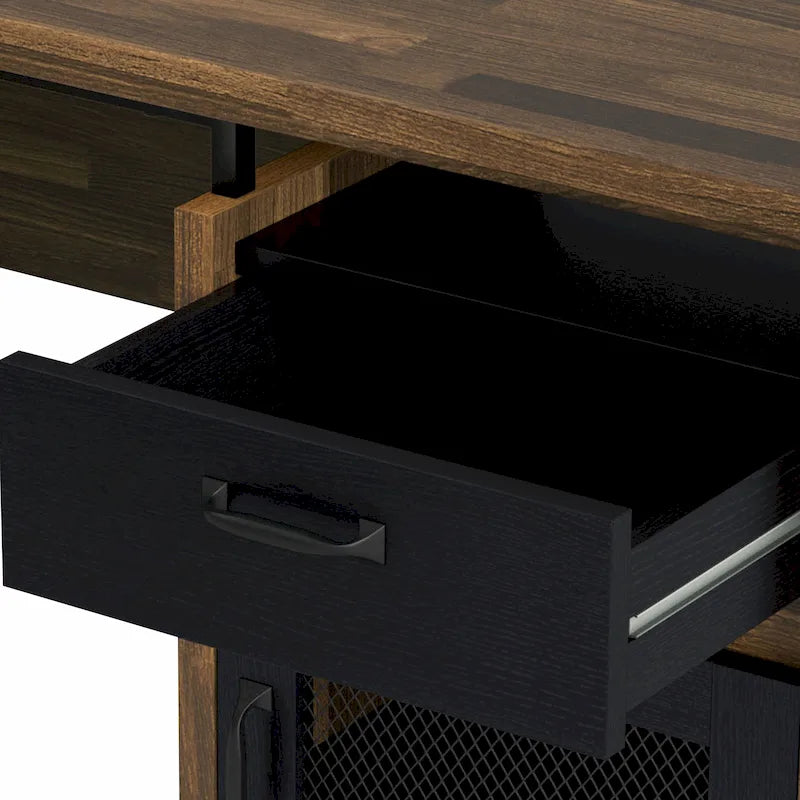 Urban 63-inch Multi-storage L-shape Desk