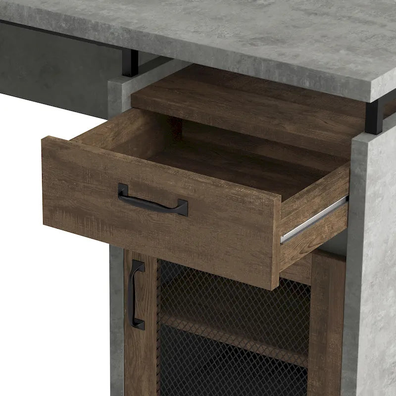 Urban 63-inch Multi-storage L-shape Desk