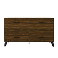 Classic Style 6-Drawers Wooden Dresser