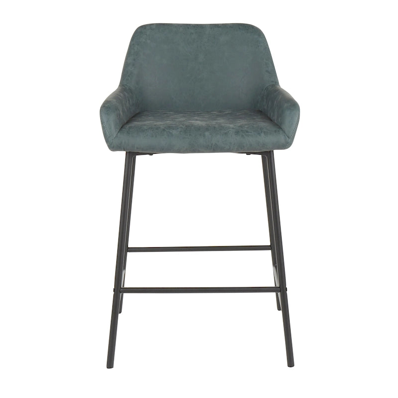 Industrial Counter Stools (Set of 2)