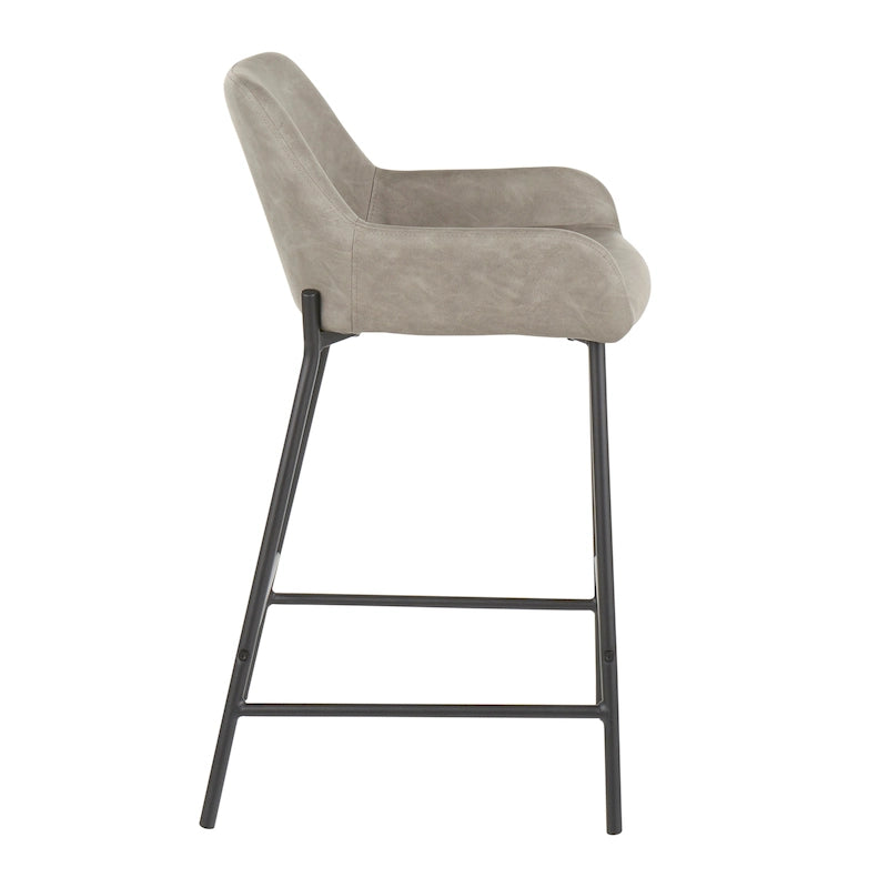 Industrial Counter Stools (Set of 2)