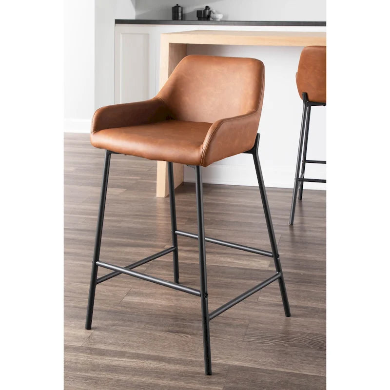 Industrial Counter Stools (Set of 2)
