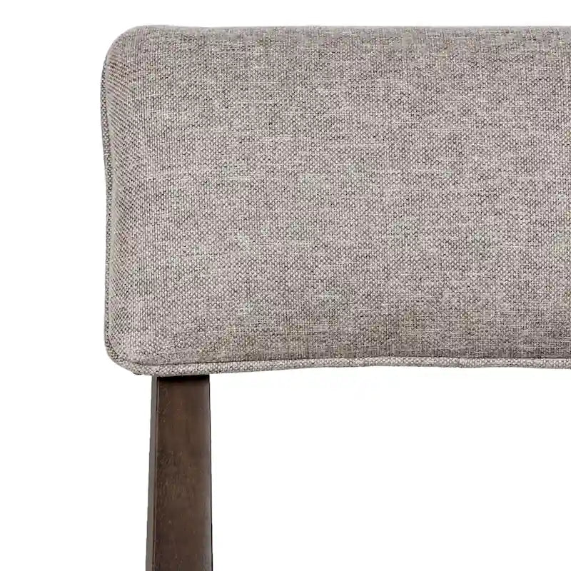 Solid Wood Upholstered Dining Chairs (Set of 2)