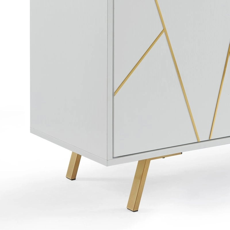 63 W Wood Buffets and Sideboards Storage Cabinet