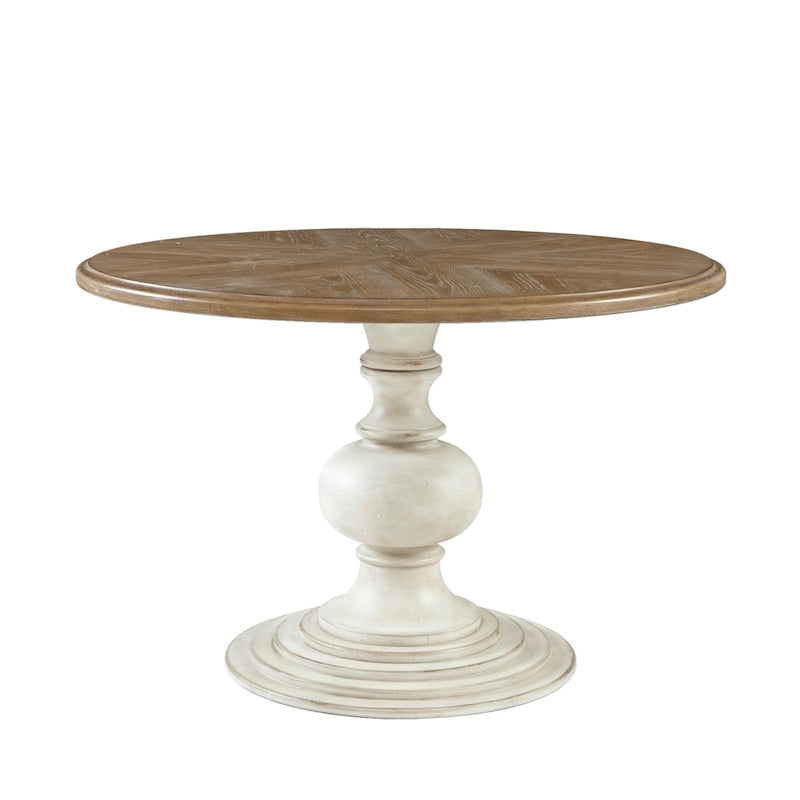 46" Round Pedestal Dining Table