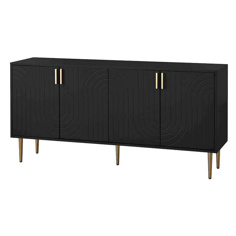 Mid-Century Four Door Sideboard/Buffet