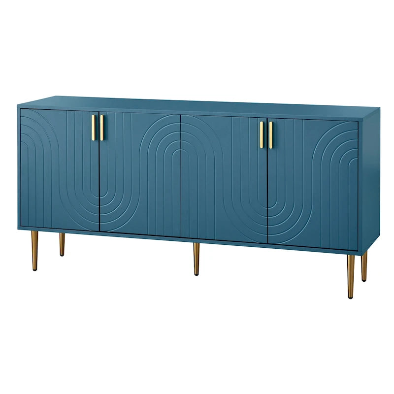 Mid-Century Four Door Sideboard/Buffet