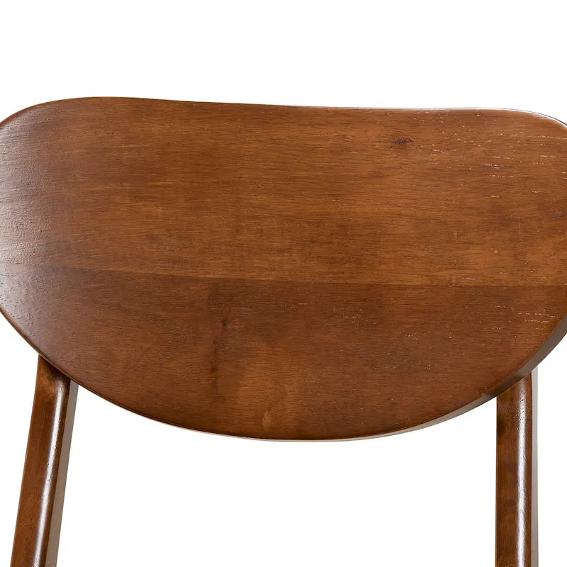 Mid-Century Modern 2-Piece Dining Chair Set