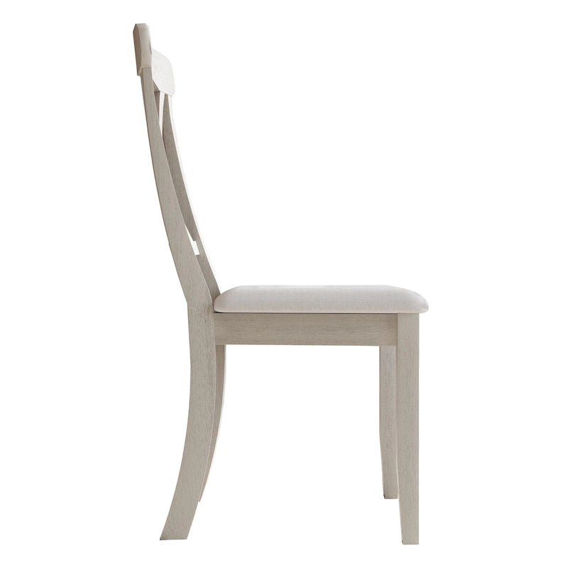 Farmhouse Style Wooden Dining Chairs (Set of 2)