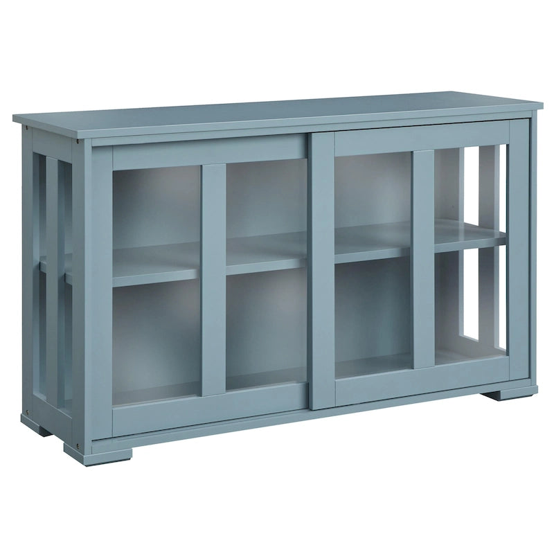Sliding Glass Door Stackable China Cabinet