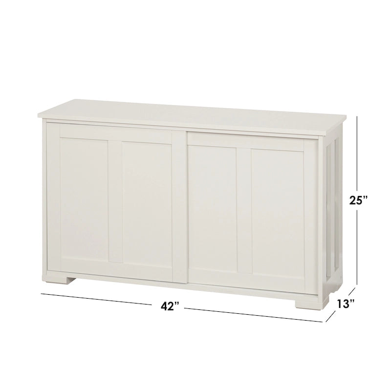 Sliding Glass Door Stackable China Cabinet