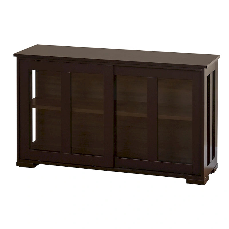 Sliding Glass Door Stackable China Cabinet