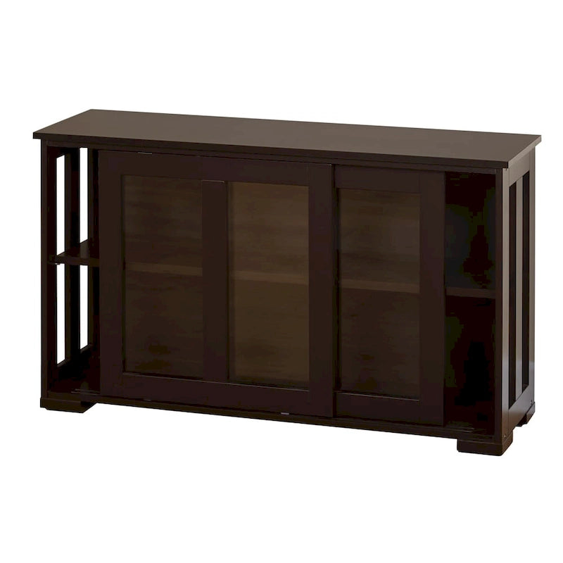 Sliding Glass Door Stackable China Cabinet