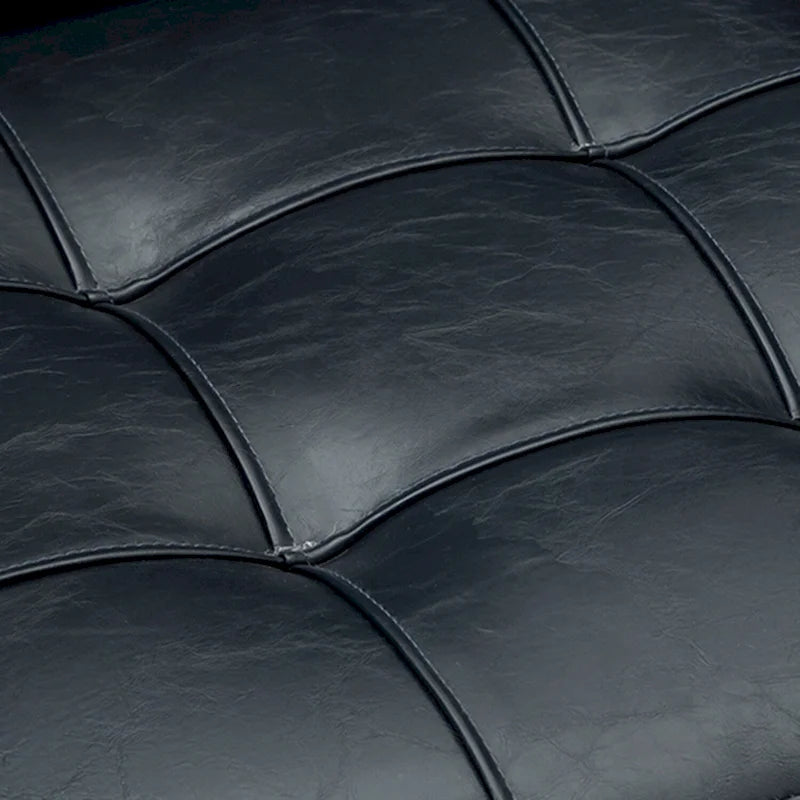 Modern Vegan Leather Height-adjustable Office Chair with 5 Wheels