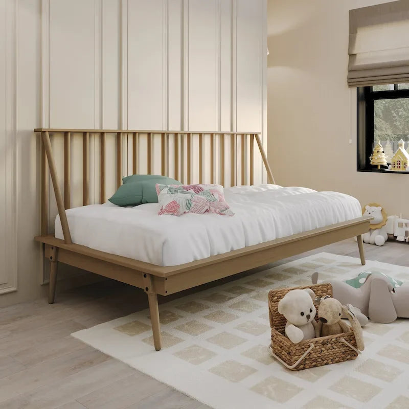 Vintage Wooden Twin Size Daybed