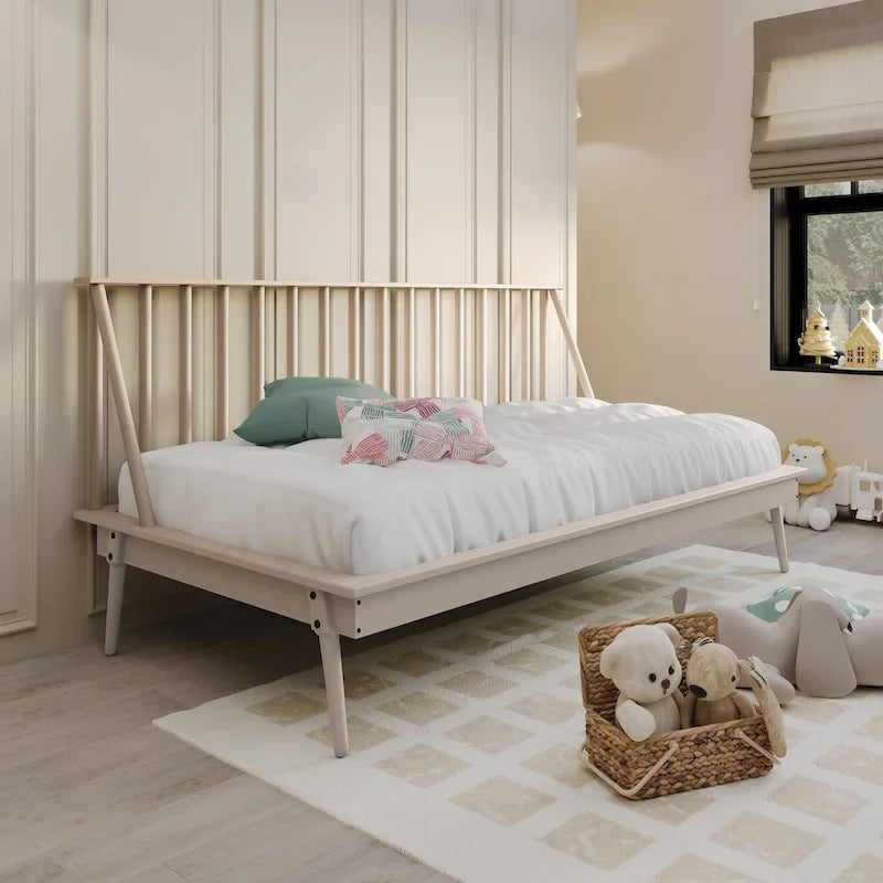 Vintage Wooden Twin Size Daybed