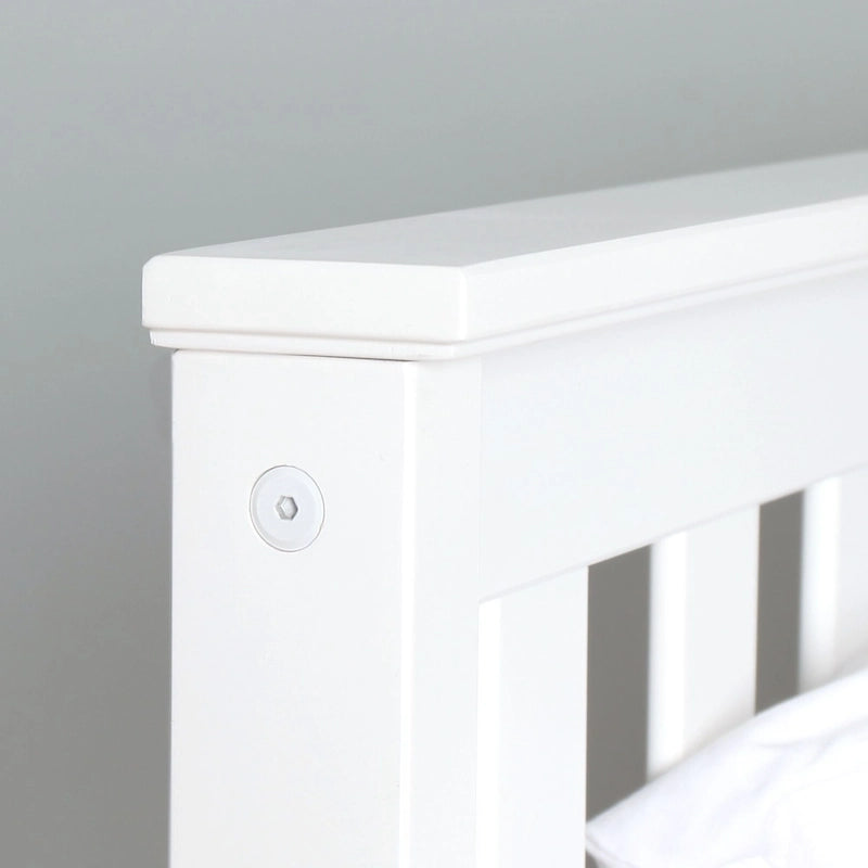 Classic Real Wood Queen Platform Bed