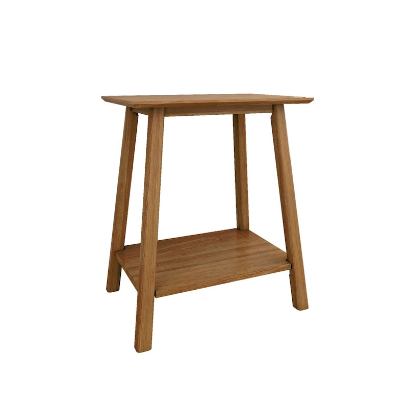 Mid-Century Modern Accent End Table - 23L x 16.25W x 25.5H