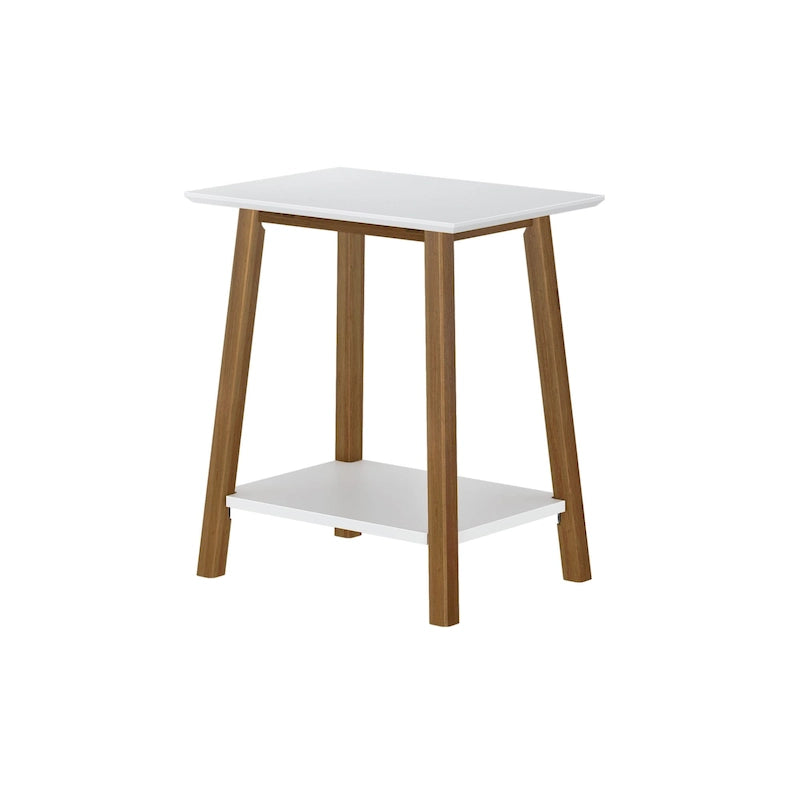 Mid-Century Modern Accent End Table - 23L x 16.25W x 25.5H