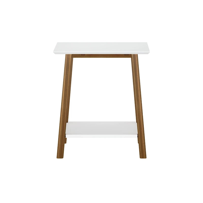 Mid-Century Modern Accent End Table - 23L x 16.25W x 25.5H
