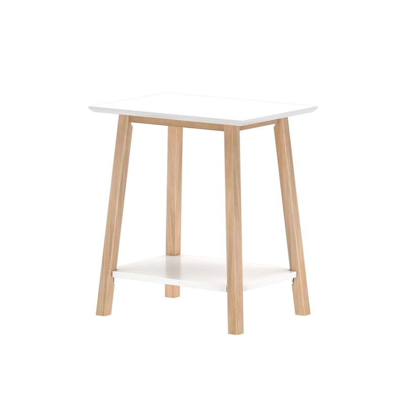 Mid-Century Modern Accent End Table - 23L x 16.25W x 25.5H