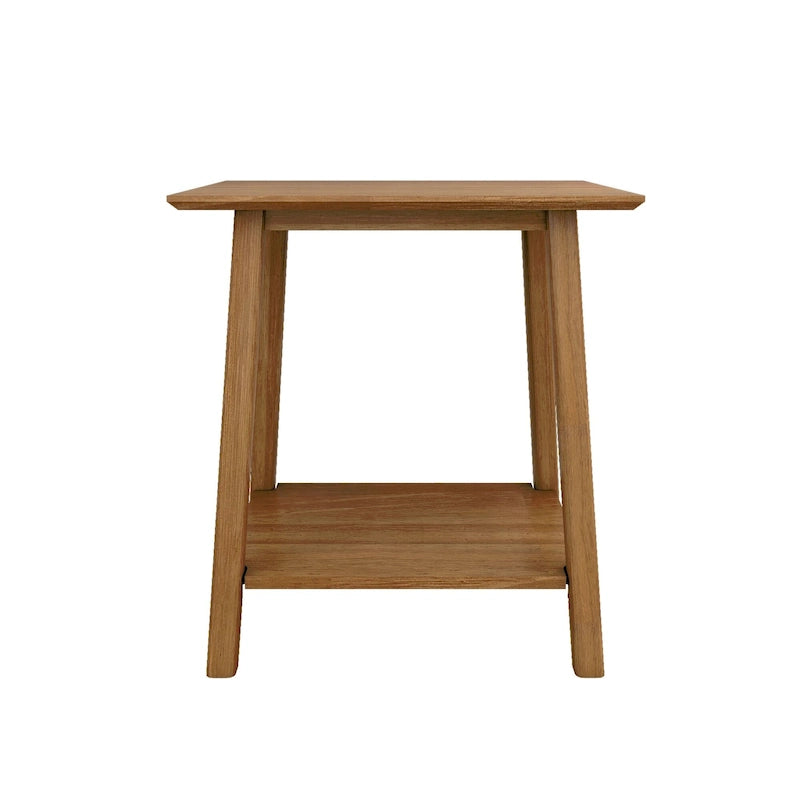 Mid-Century Modern Accent End Table - 23L x 16.25W x 25.5H