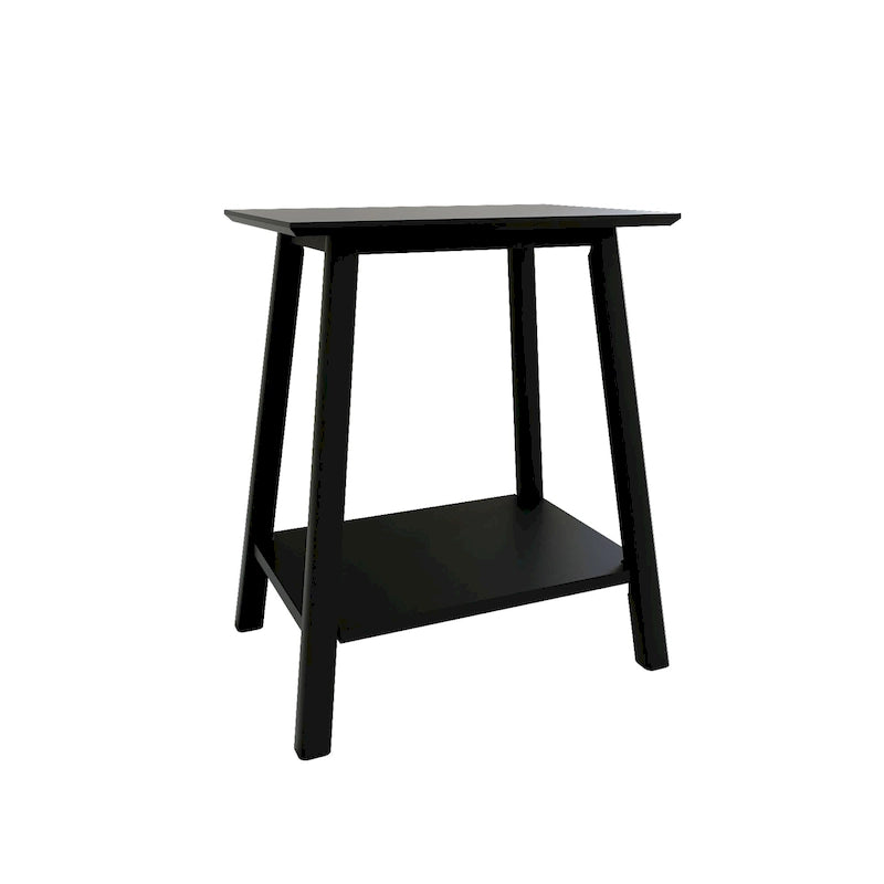 Mid-Century Modern Accent End Table - 23L x 16.25W x 25.5H