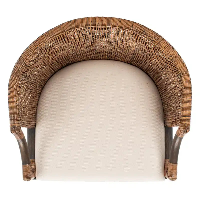 Rattan 30-inch Bar Stool - 22.3W x 20.5L x 39H