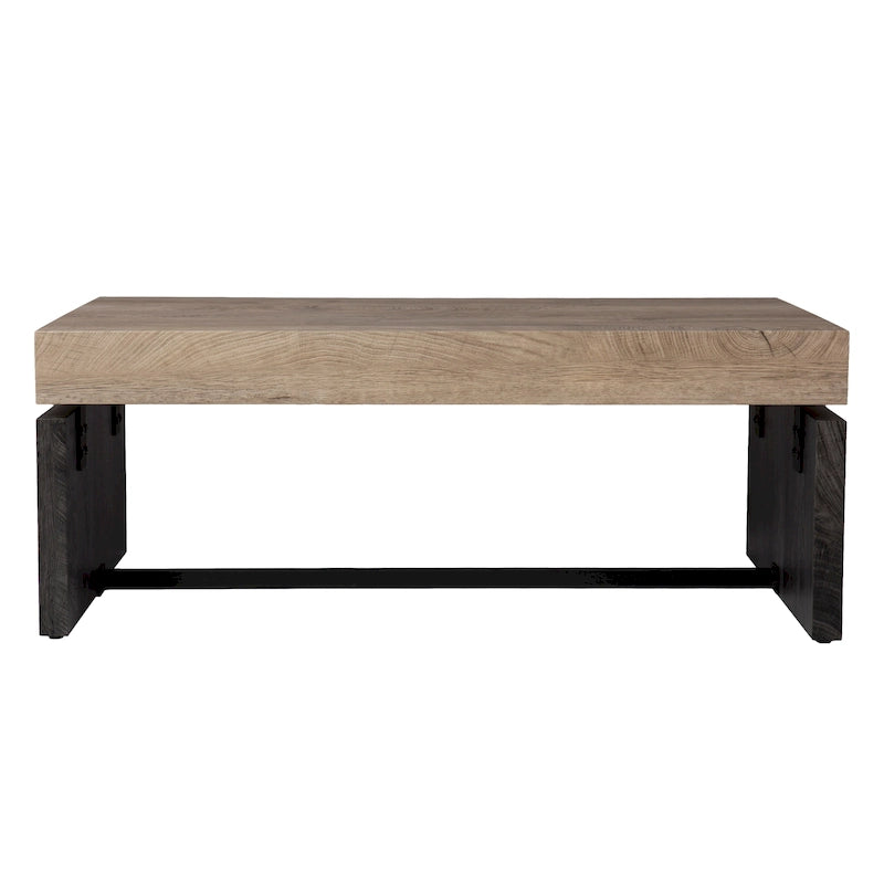 Modern Farmhouse Duo-Tone Coffee Table