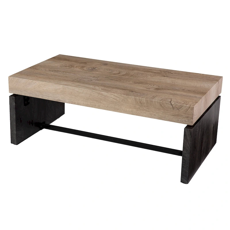 Modern Farmhouse Duo-Tone Coffee Table