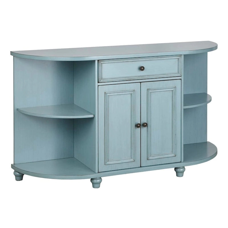 Farmhouse Buffet/Sideboard with Curved Front Design