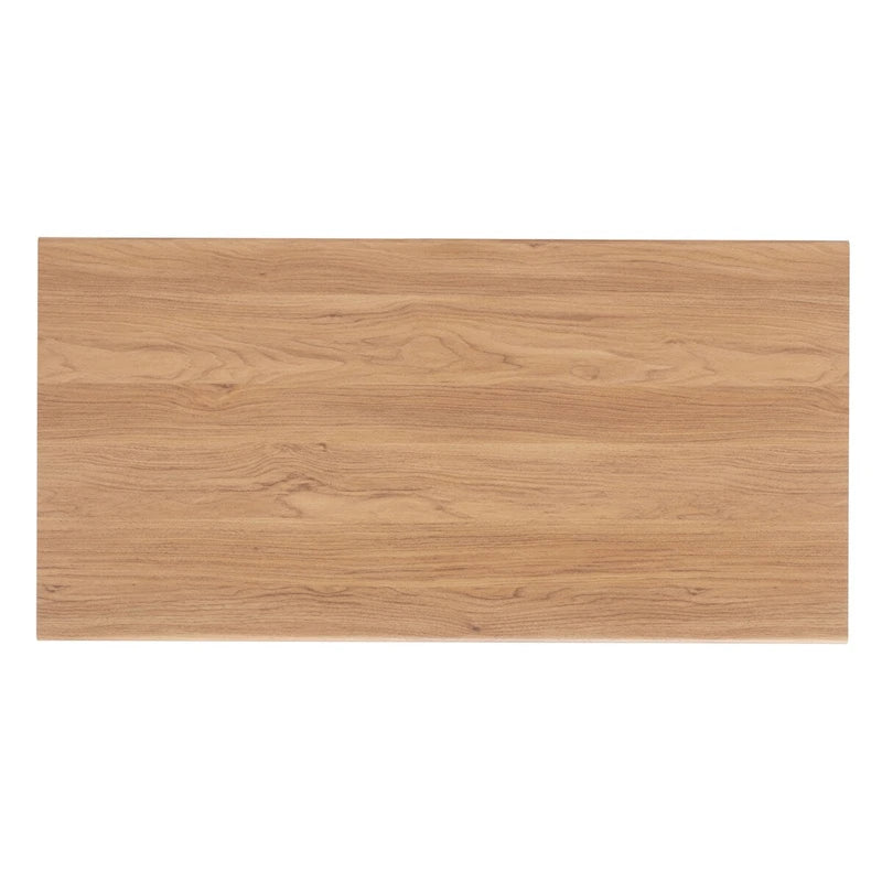 Mid-Century 1-Shelf Walnut Coffee Table - 46W x 23D x 16H