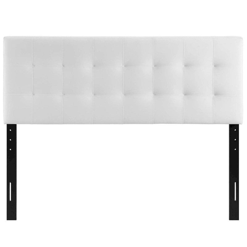 Queen-size Biscuit Tufted Velvet Headboard