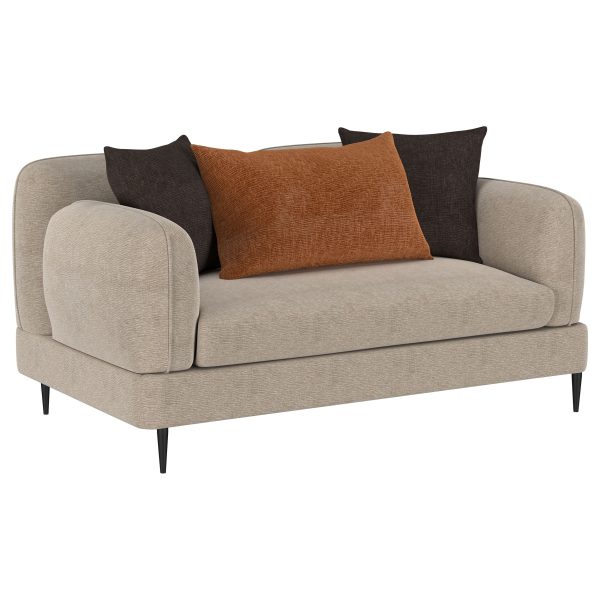 Jade Chenille Upholstered Sofa Set - Image 4
