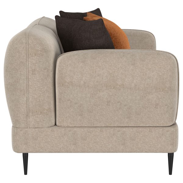 Jade Chenille Upholstered Sofa Set - Image 6