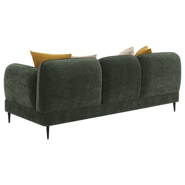 Jade Chenille Upholstered Sofa Set - Image 9