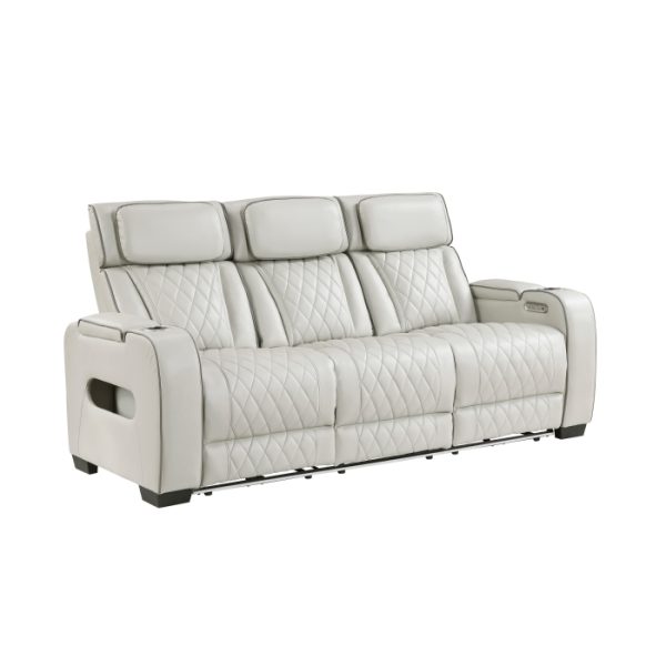 Power Double Reclining Sofa & Love Seat with Center Drop-Down Cup Holders - Image 5