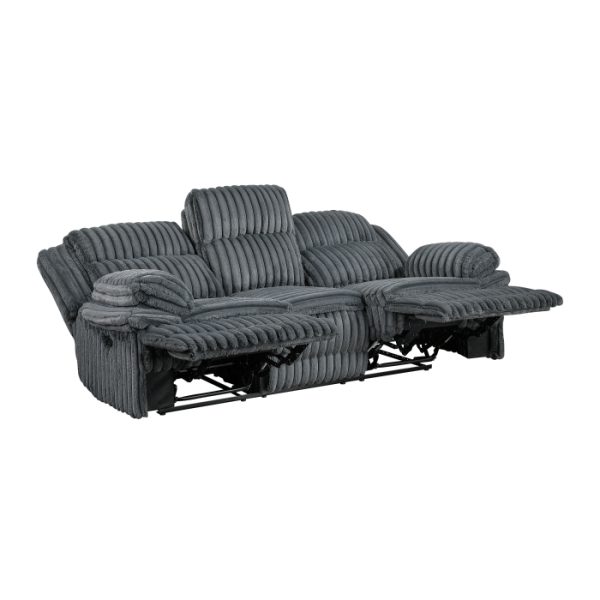 2pc Set: Sofa, Love Black - Image 6