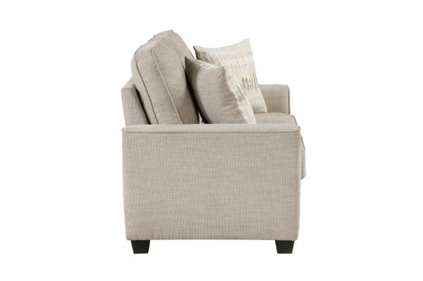 2pc Set: Sofa, Love Seat The Zander Collection - Image 5